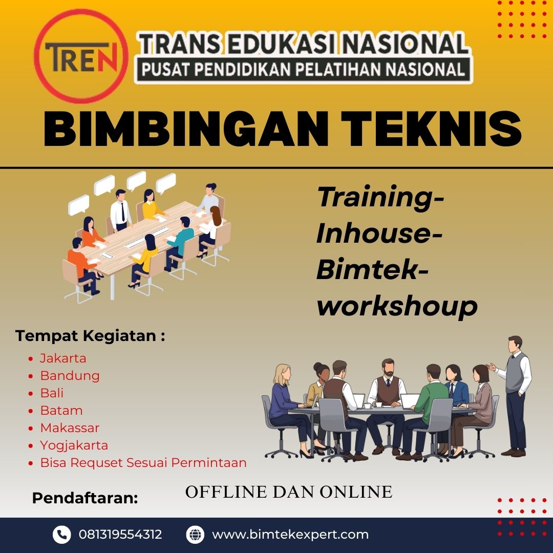 Bimtek Penguatan Kompetensi Aparatur dalam Mendukung Pembangunan Infrastruktur Berkelanjutan Terbaru 2026