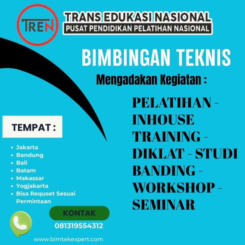 Bimtek Penyusunan dan Penilaian Kinerja ASN Menurut PermenPANRB Tentang Manajemen Kinerja PNS