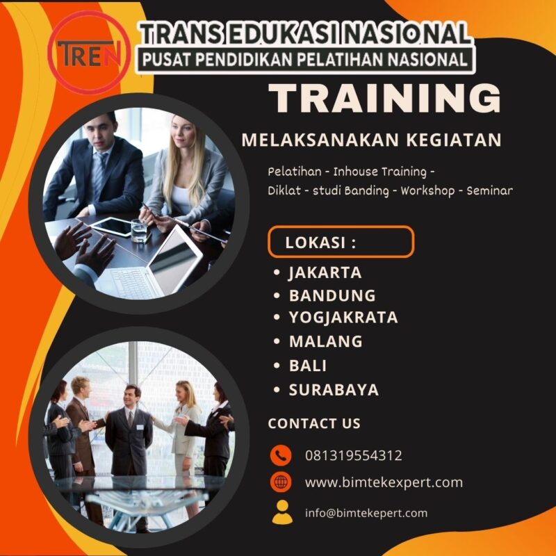 Pelatihan Mewujudkan RSUD, Puskesmas, dan Dinkes Berkelas melalui Service Excellence