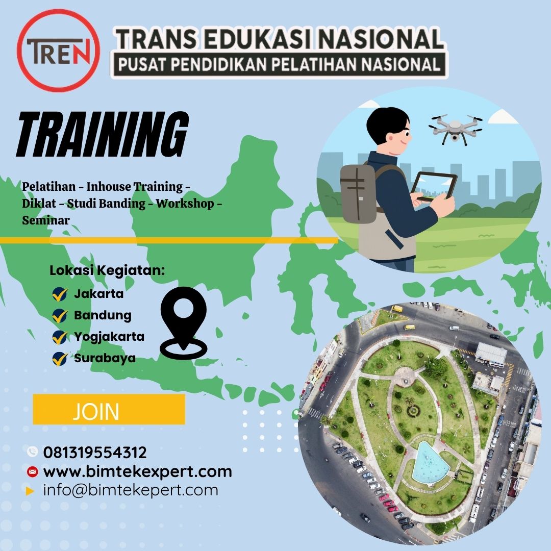 Pelatihan Pengoperasian Drone 2026: Praktik Survei, Pemetaan & Fotogrametri untuk Infrastruktur Kota, Wilayah Perbatasan, dan Pertambangan