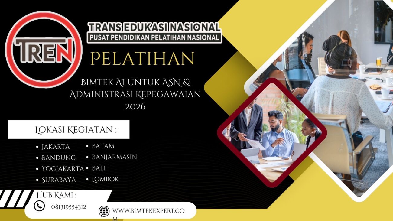 BIMTEK AI UNTUK ASN & ADMINISTRASI KEPEGAWAIAN 2026