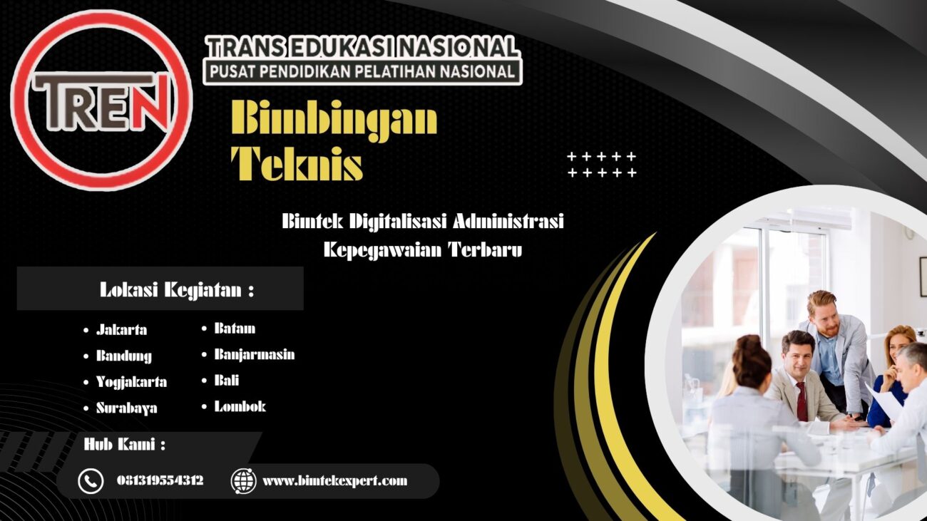 Bimtek Digitalisasi Administrasi Kepegawaian Terbaru