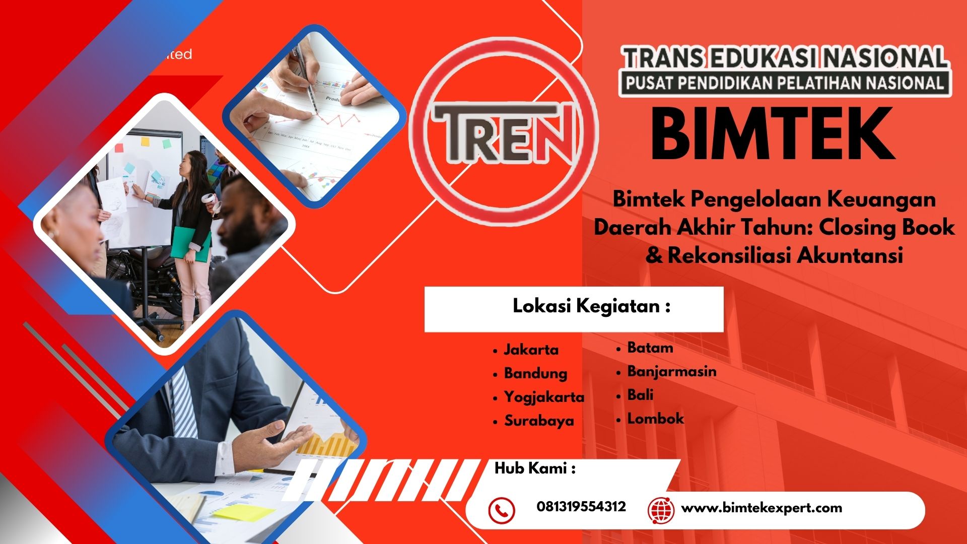 Bimtek Pengelolaan Keuangan Daerah Akhir Tahun: Closing Book & Rekonsiliasi Akuntansi