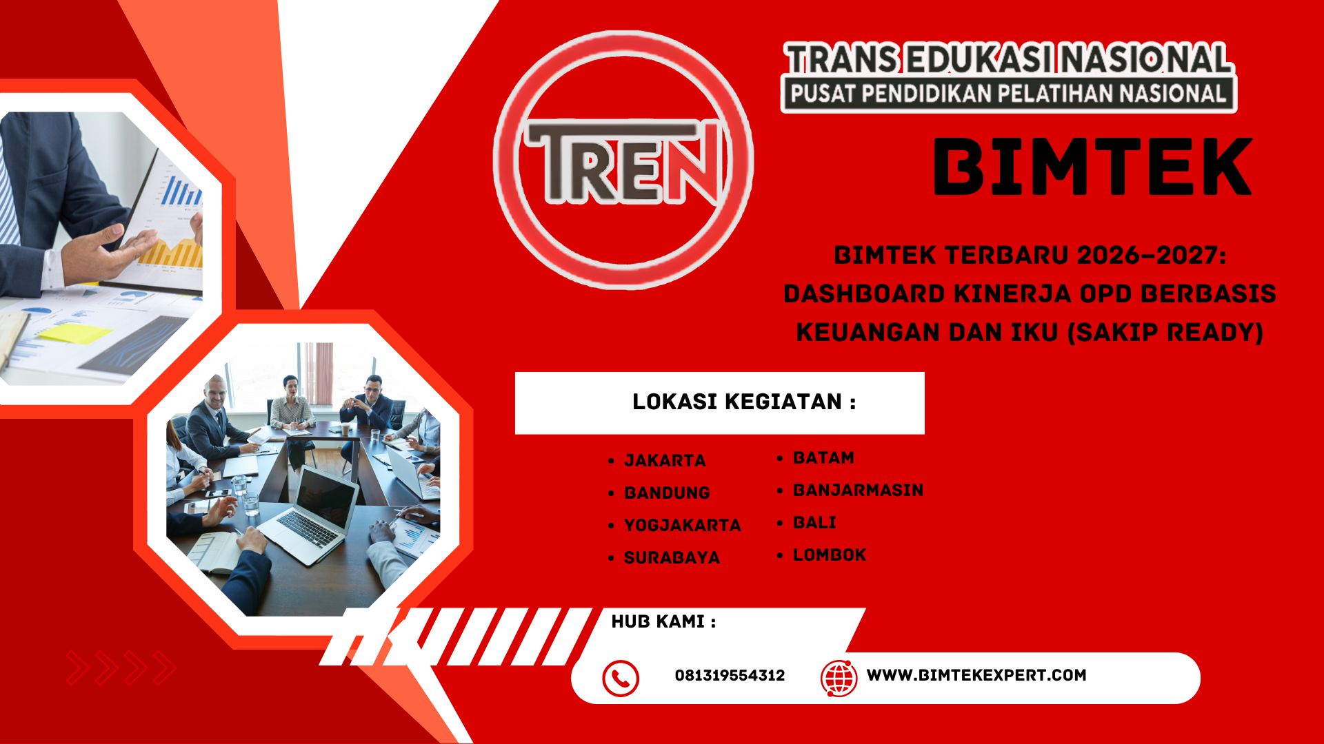 Bimtek Terbaru 2026–2027: Dashboard Kinerja OPD Berbasis Keuangan dan IKU (SAKIP Ready)
