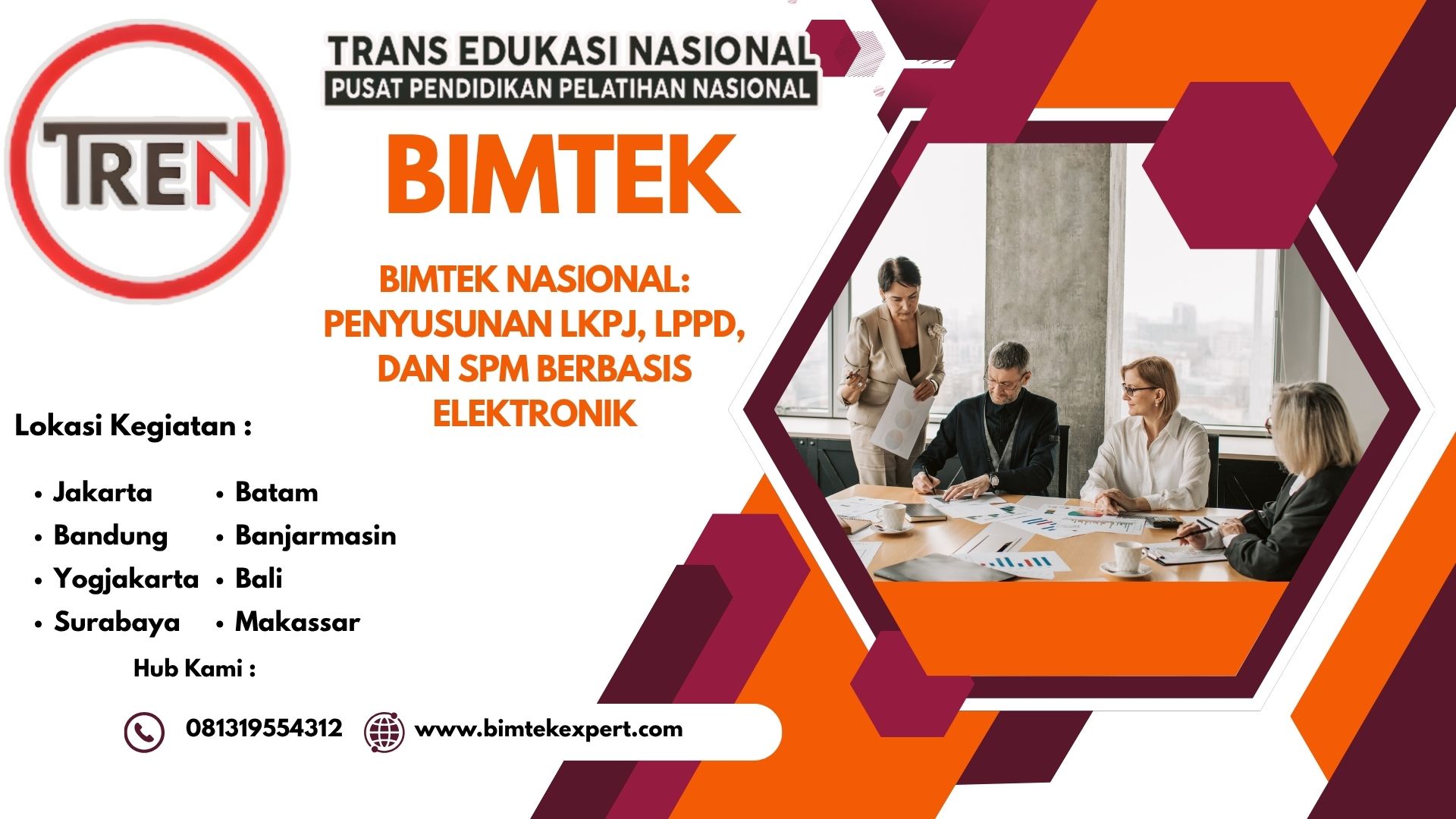 Bimtek Nasional: Penyusunan LKPJ, LPPD, dan SPM Berbasis Elektronik