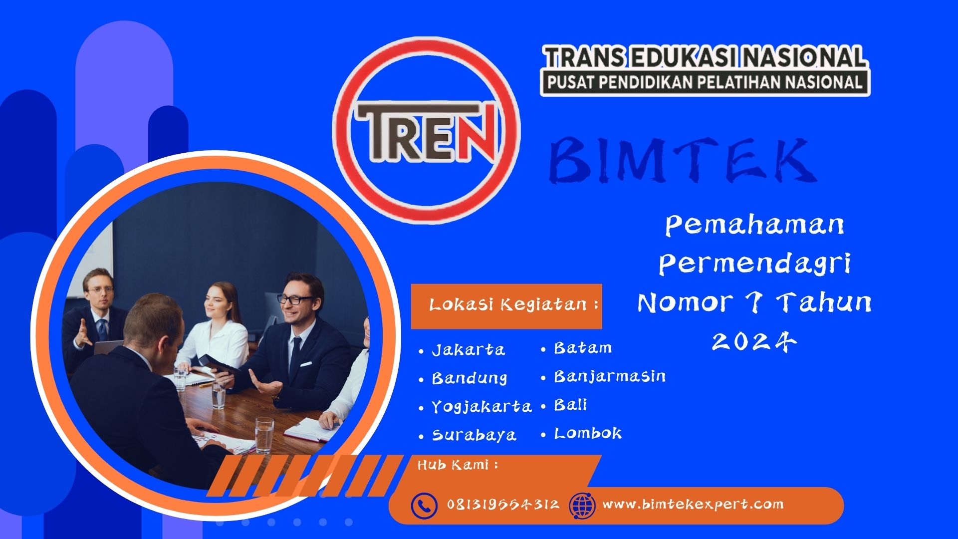 Bimtek Pemahaman Permendagri Nomor 7 Tahun 2024