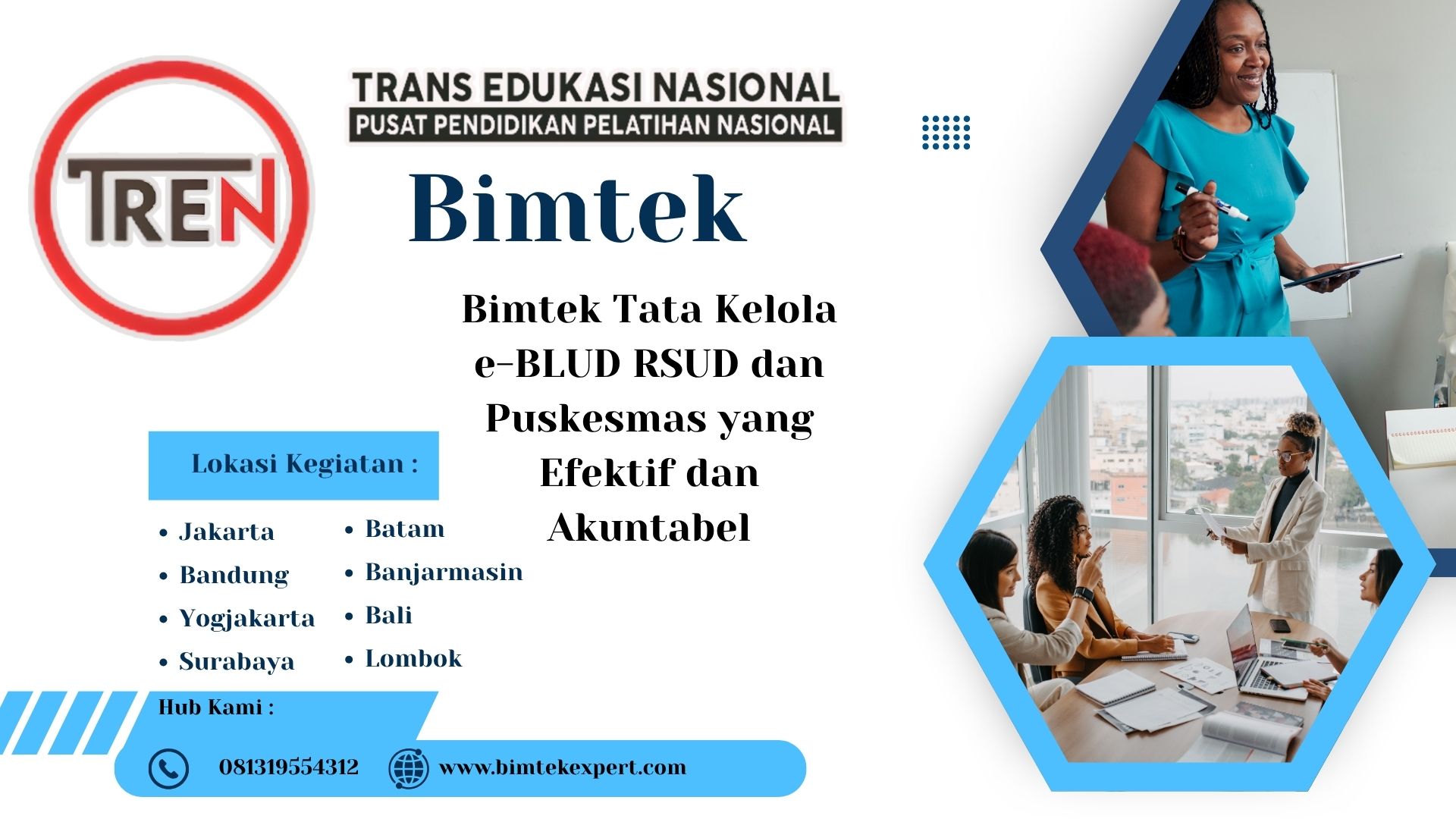 Bimtek Tata Kelola e-BLUD RSUD dan Puskesmas yang Efektif dan Akuntabel