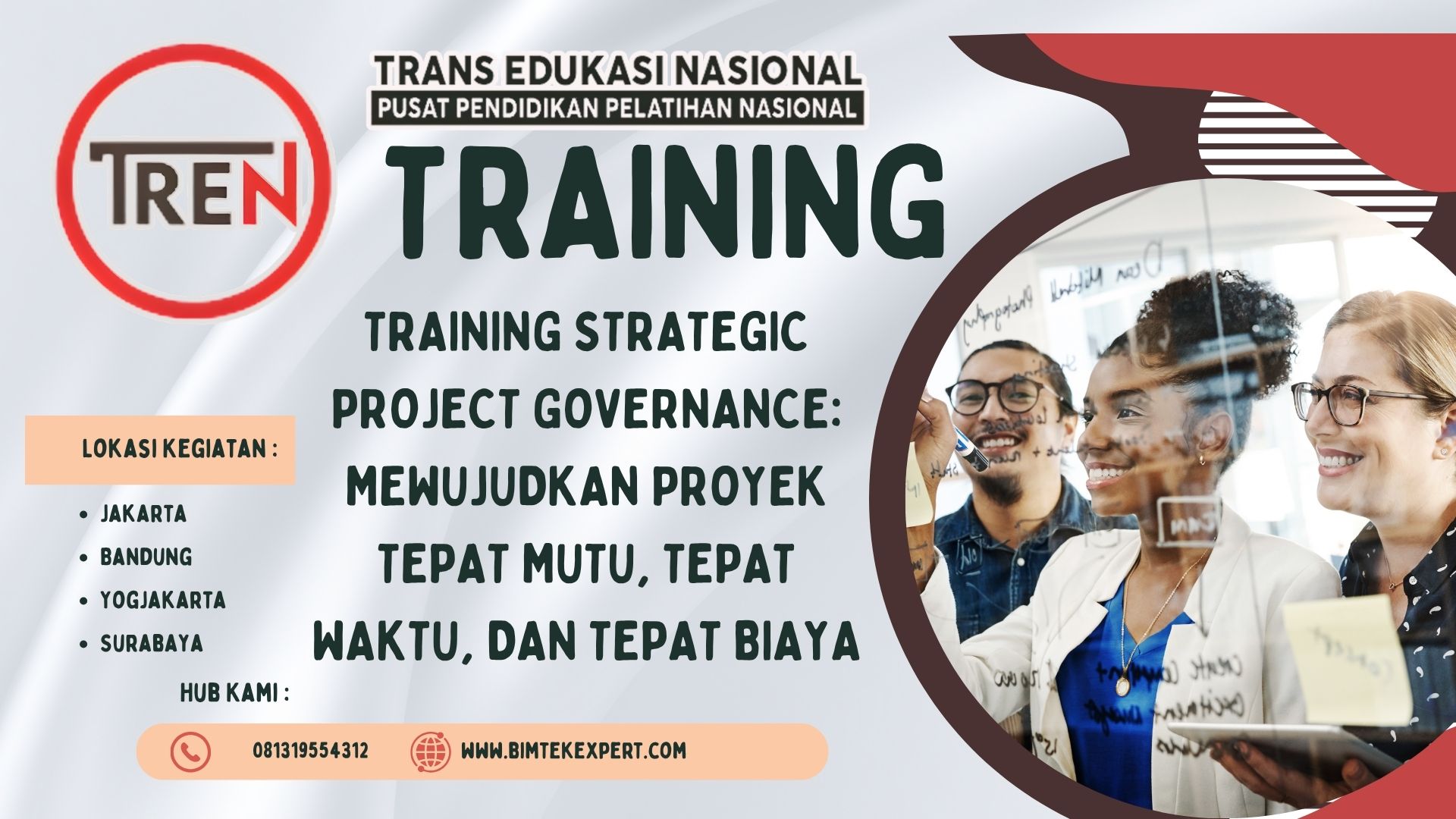 TRAINING STRATEGIC PROJECT GOVERNANCE: MEWUJUDKAN PROYEK TEPAT MUTU, TEPAT WAKTU, DAN TEPAT BIAYA