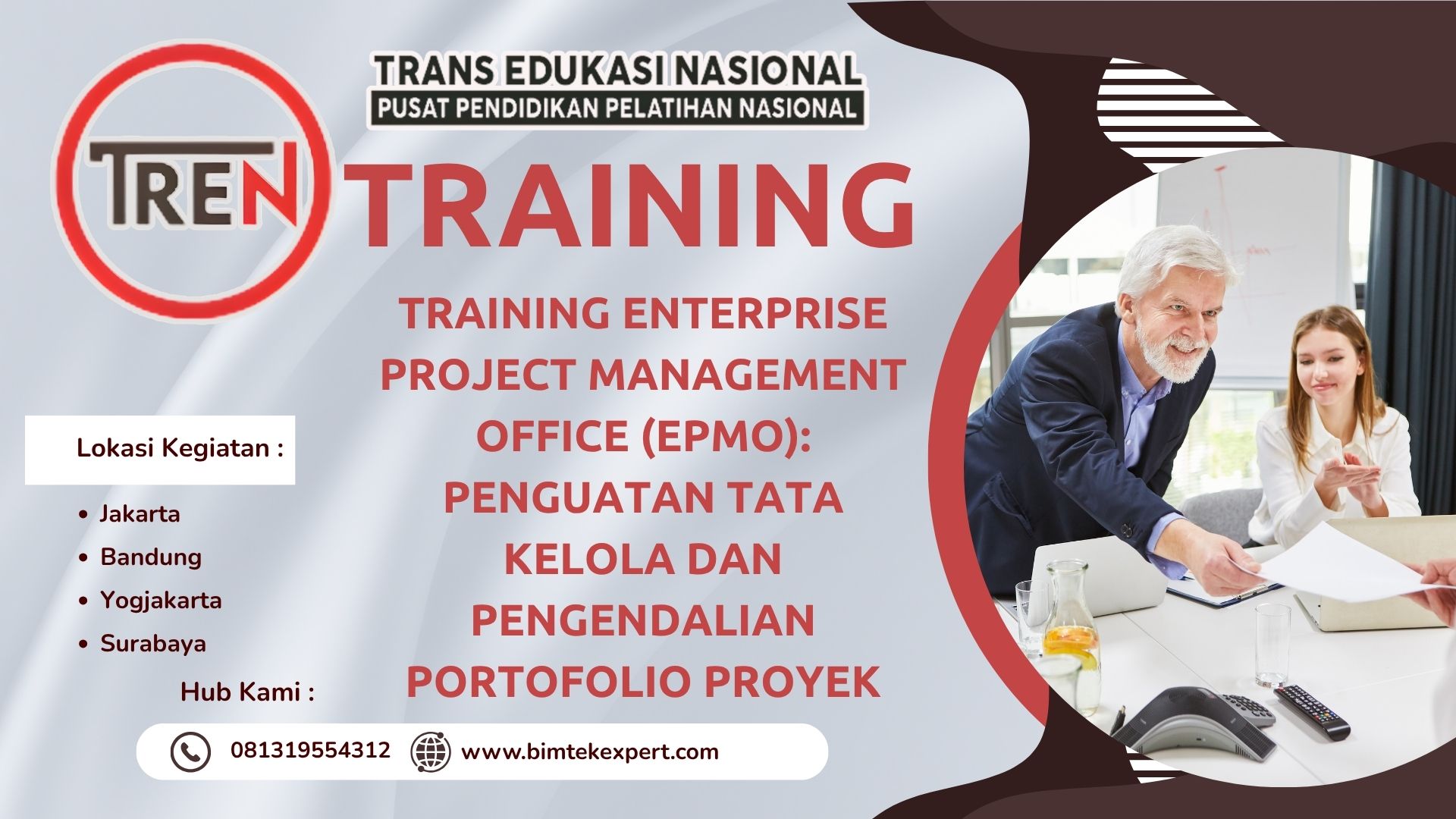 TRAINING ENTERPRISE PROJECT MANAGEMENT OFFICE (EPMO): PENGUATAN TATA KELOLA DAN PENGENDALIAN PORTOFOLIO PROYEK