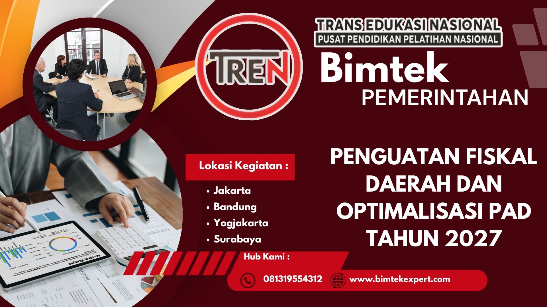 MATERI BIMTEK NASIONAL 2027 PENGUATAN FISKAL DAERAH DAN OPTIMALISASI PAD TAHUN 2027