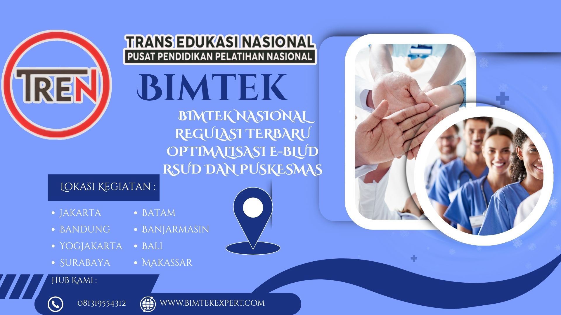 BIMTEK NASIONAL REGULASI TERBARU OPTIMALISASI E-BLUD RSUD DAN PUSKESMAS