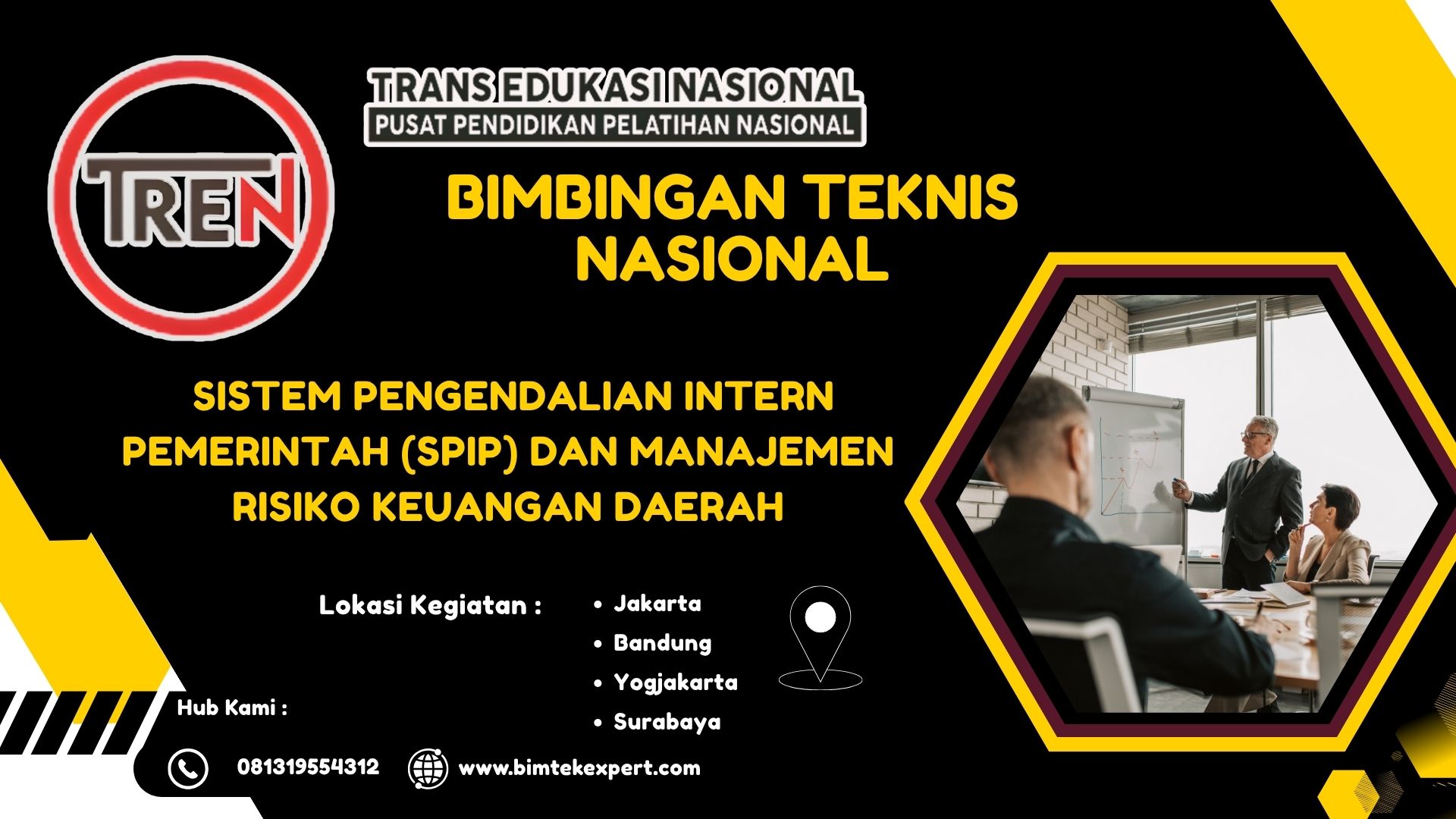INFO TERBARU BIMTEK NASIONAL SISTEM PENGENDALIAN INTERN PEMERINTAH (SPIP) DAN MANAJEMEN RISIKO KEUANGAN DAERAH