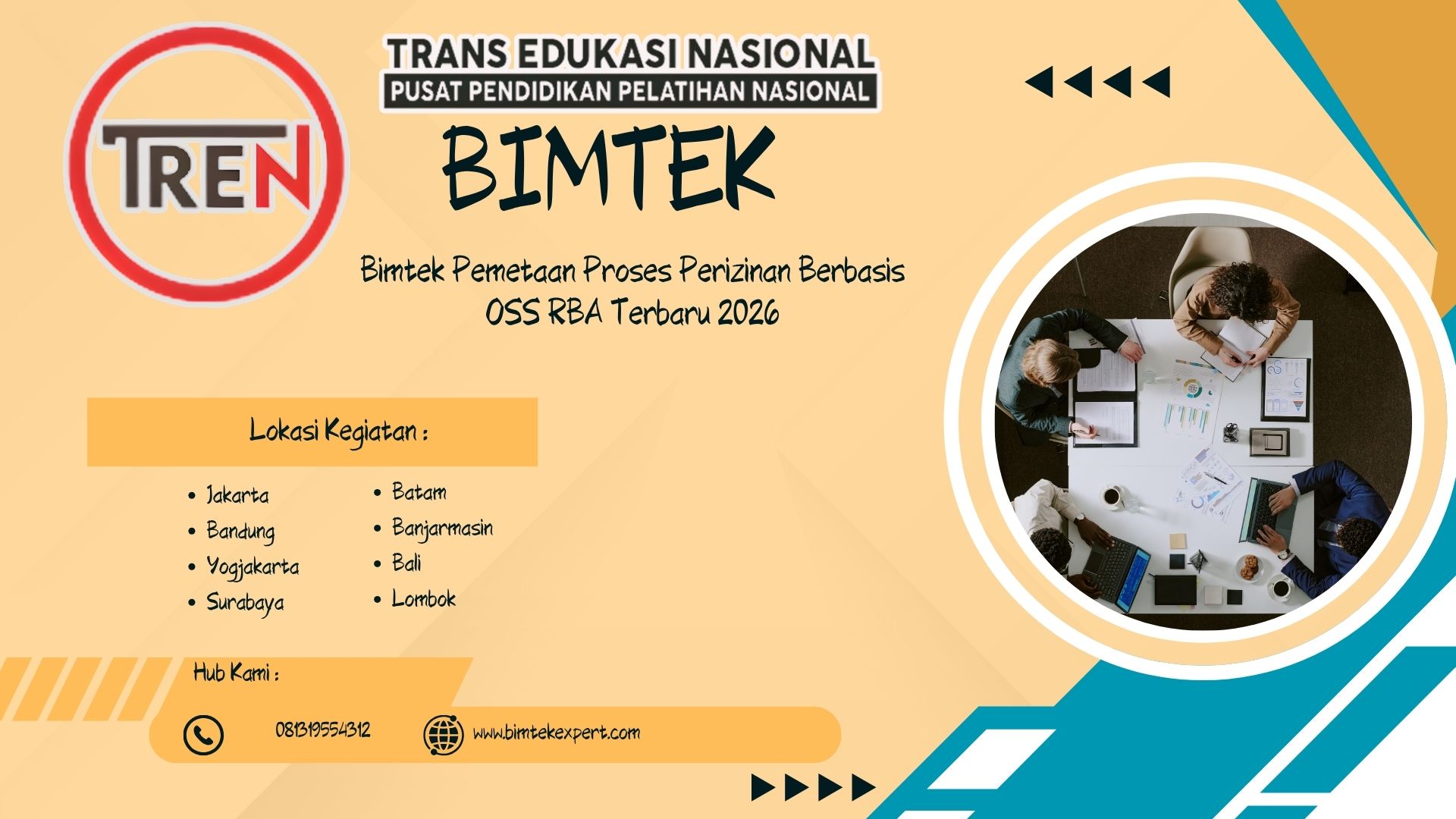 Bimtek Pemetaan Proses Perizinan Berbasis OSS RBA Terbaru 2026