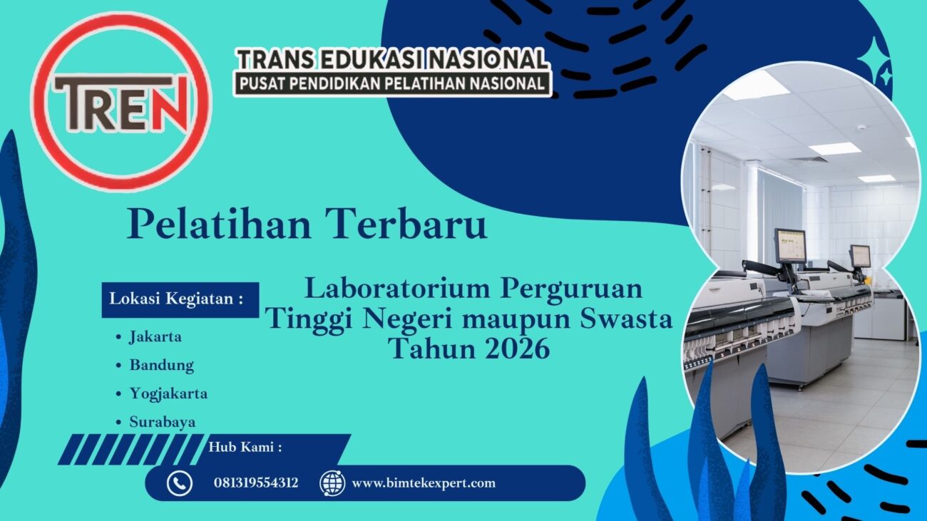 Bimtek Pelatihan Laboratorium Perguruan Tinggi Negeri maupun Swasta Tahun 2026–2027