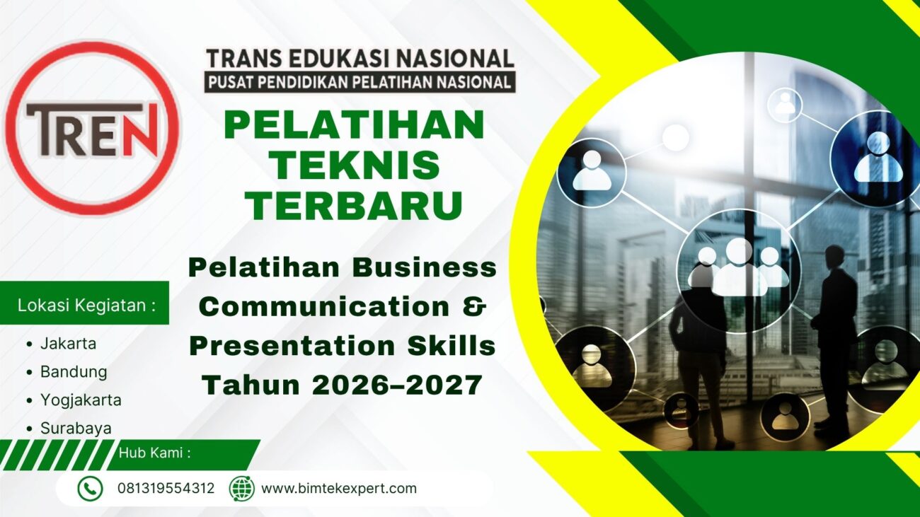 Pelatihan Business Communication & Presentation Skills Tahun 2026–2027