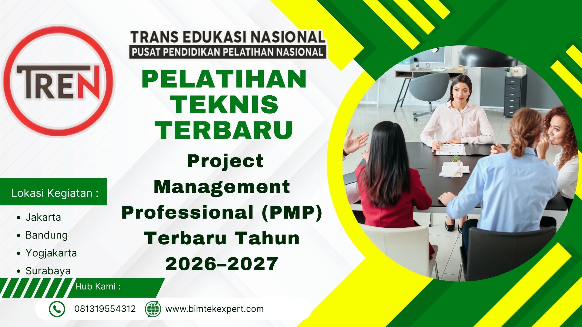 Pelatihan Project Management Professional (PMP) Terbaru Tahun 2026–2027
