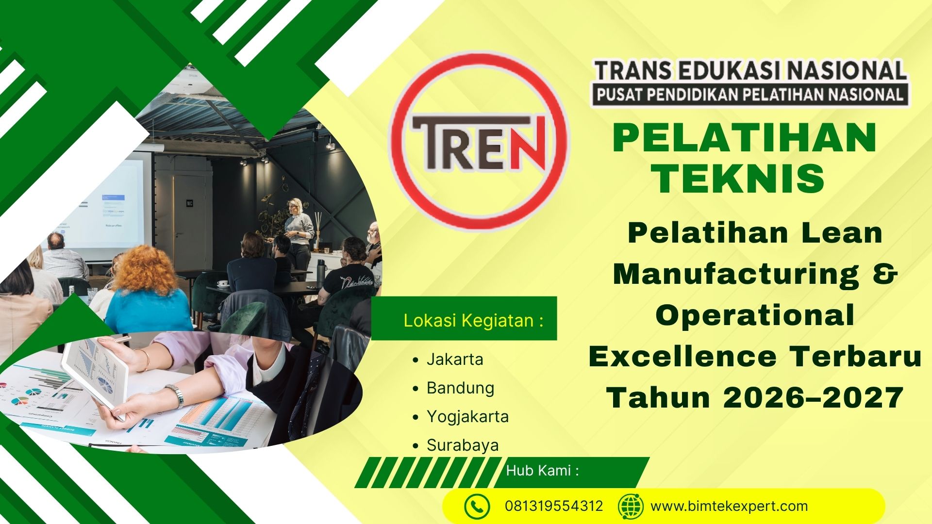 Pelatihan Lean Manufacturing & Operational Excellence Terbaru Tahun 2026–2027
