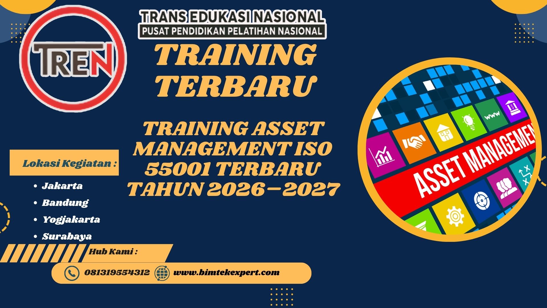 Training Asset Management ISO 55001 Terbaru Tahun 2026–2027