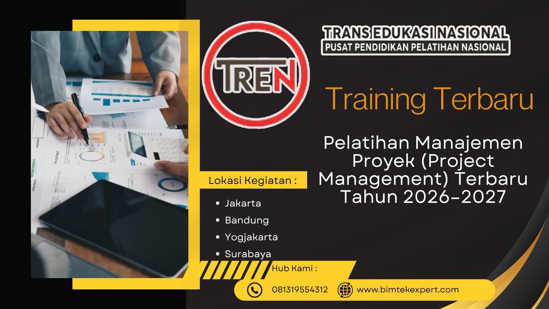 Pelatihan Manajemen Proyek (Project Management) Terbaru Tahun 2026–2027