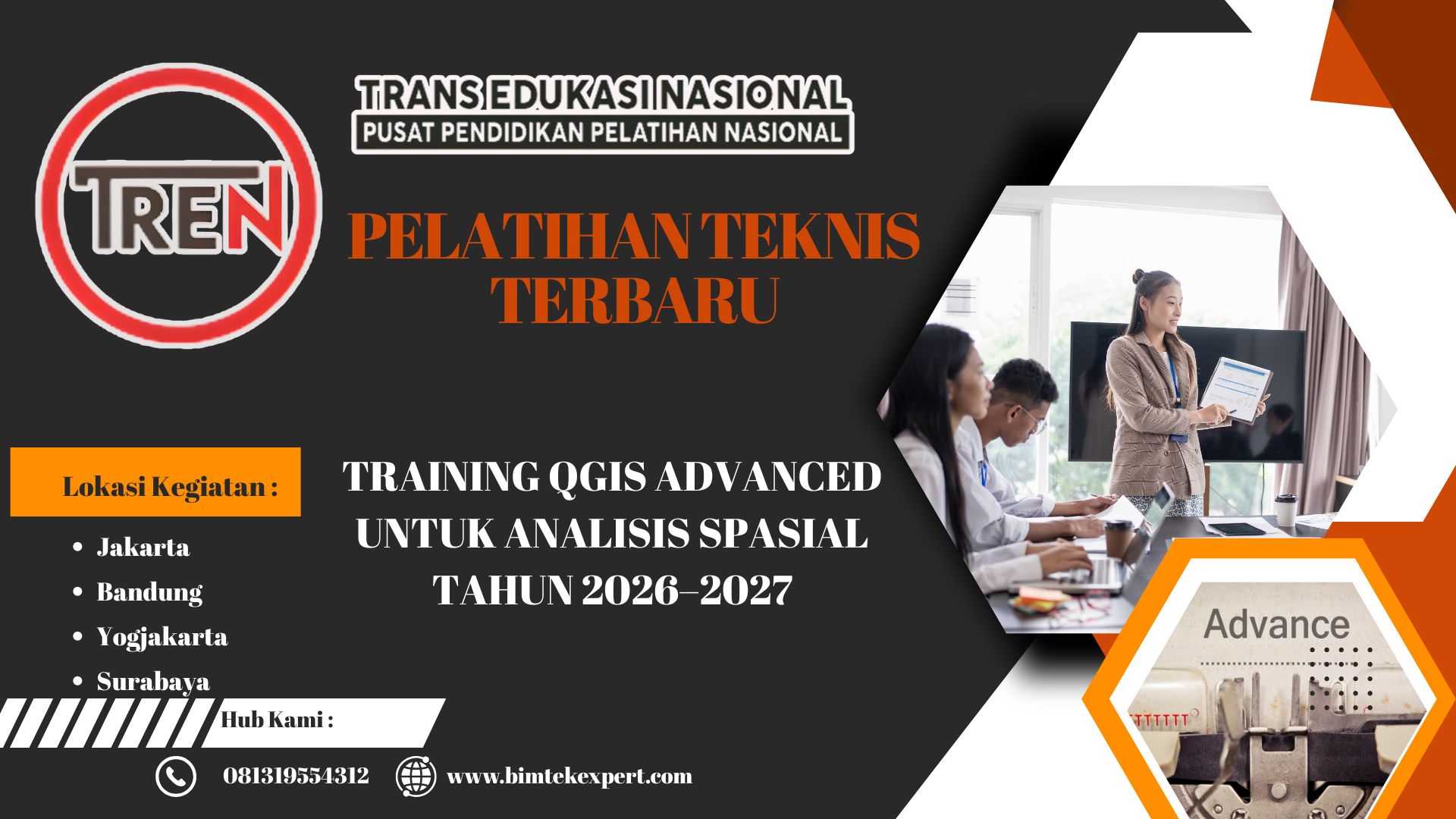 Training QGIS Advanced untuk Analisis Spasial Tahun 2026–2027