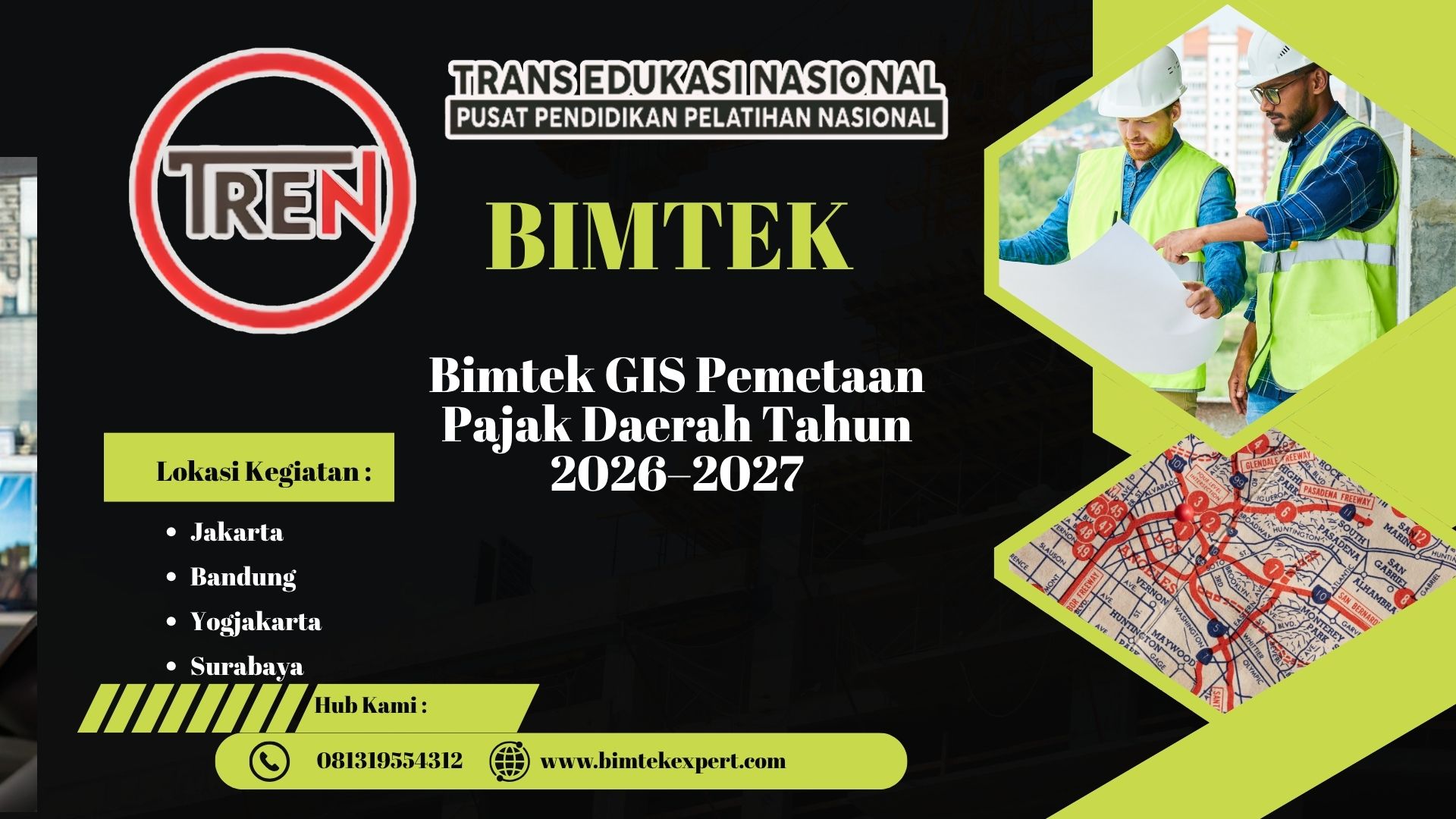 Bimbingan Bimtek GIS Pemetaan Pajak Daerah Tahun 2026–2027