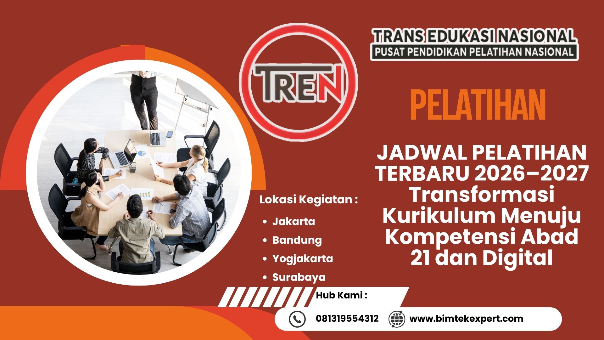 Bimtek Transformasi Kurikulum Menuju Kompetensi Abad 21 dan Digital Tahun 2026–2027