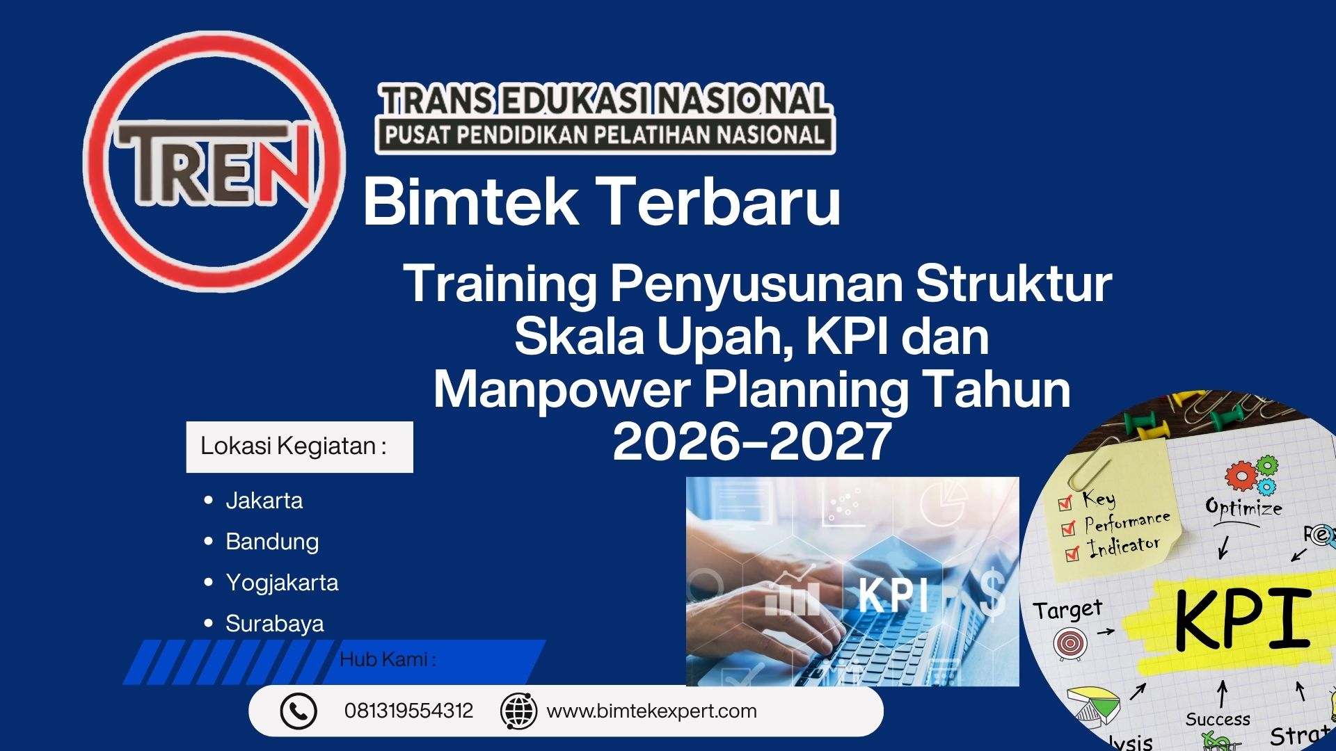 Bimtek Training Penyusunan Struktur Skala Upah, KPI dan Manpower Planning Tahun 2026–2027