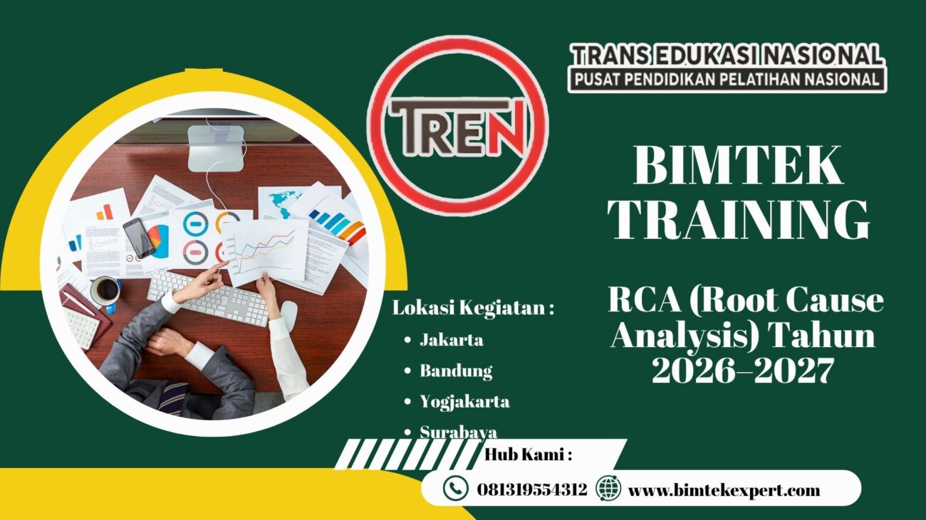 Bimtek Training RCA (Root Cause Analysis) Tahun 2026–2027