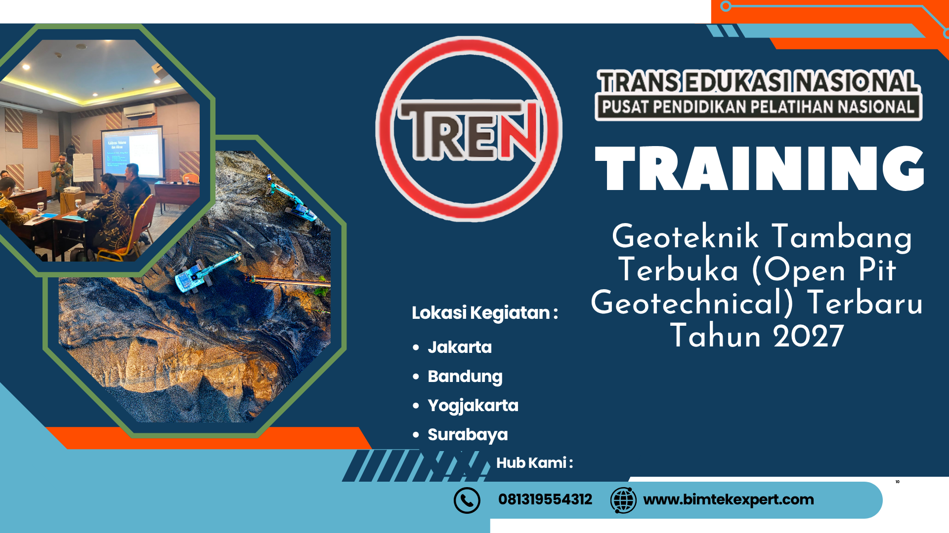 Training Geoteknik Tambang Terbuka (Open Pit Geotechnical) Terbaru Tahun 2027
