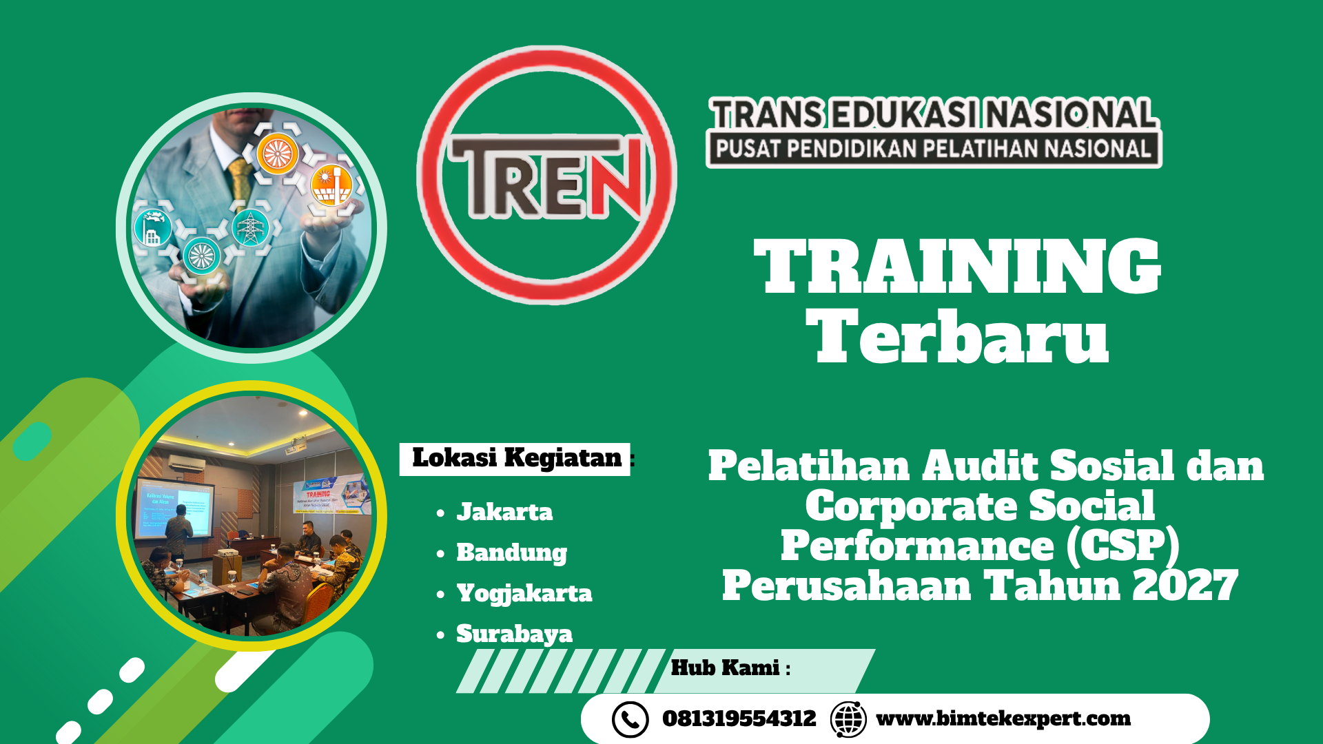 Pelatihan Audit Sosial dan Corporate Social Performance (CSP) Perusahaan Tahun 2027