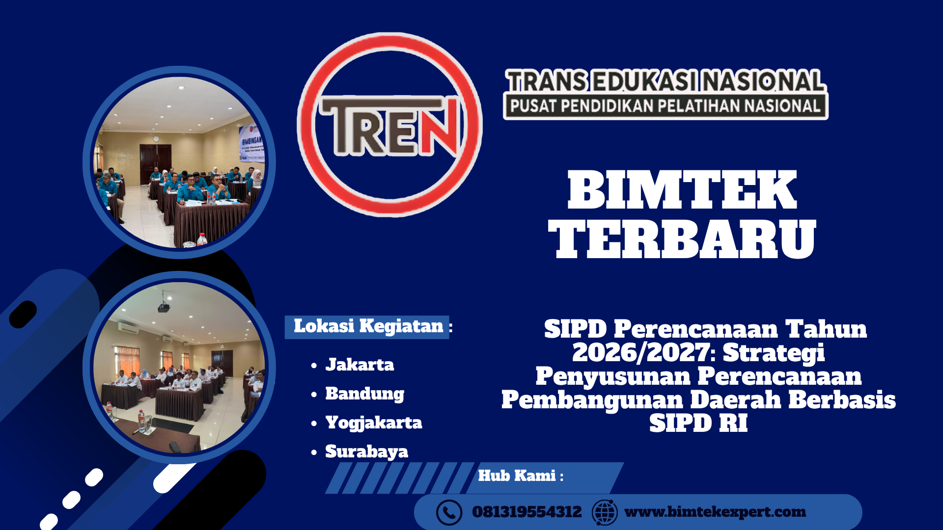 Jadwal Bimtek SIPD Perencanaan Tahun 2026/2027: Strategi Penyusunan Perencanaan Pembangunan Daerah Berbasis SIPD RI