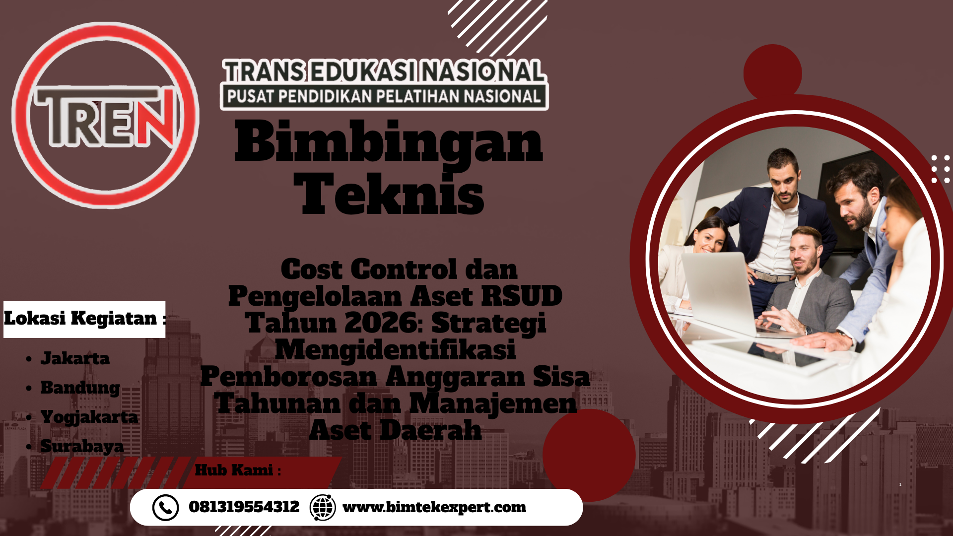 Bimtek Cost Control dan Pengelolaan Aset RSUD Tahun 2026: Strategi Mengidentifikasi Pemborosan Anggaran Sisa Tahunan dan Manajemen Aset Daerah