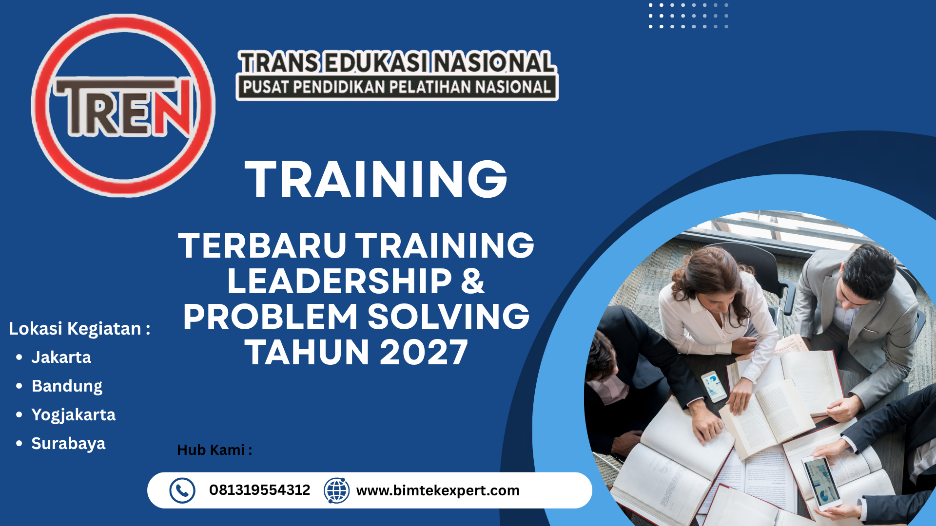 MATERI TERBARU TRAINING LEADERSHIP & PROBLEM SOLVING TAHUN 2027