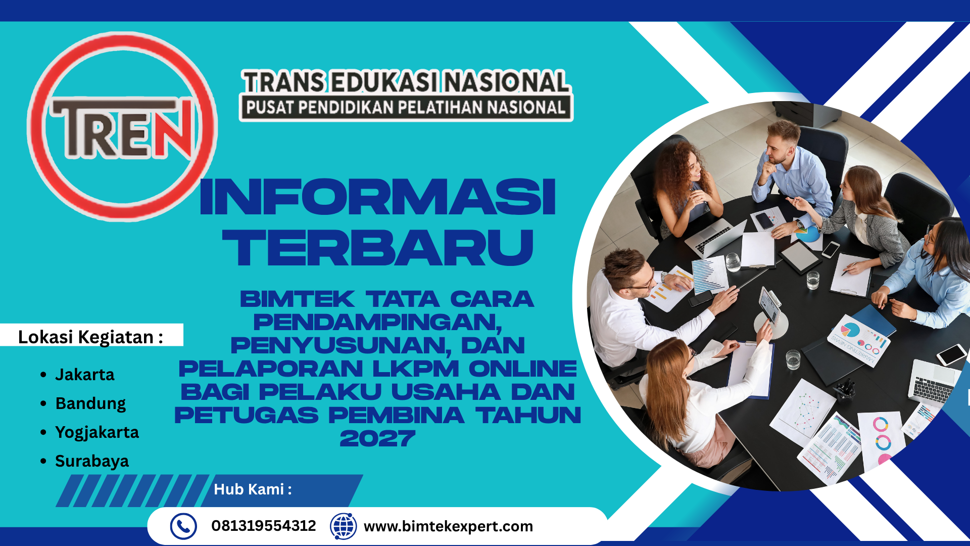 BIMTEK TATA CARA PENDAMPINGAN, PENYUSUNAN, DAN PELAPORAN LKPM ONLINE BAGI PELAKU USAHA DAN PETUGAS PEMBINA TAHUN 2027