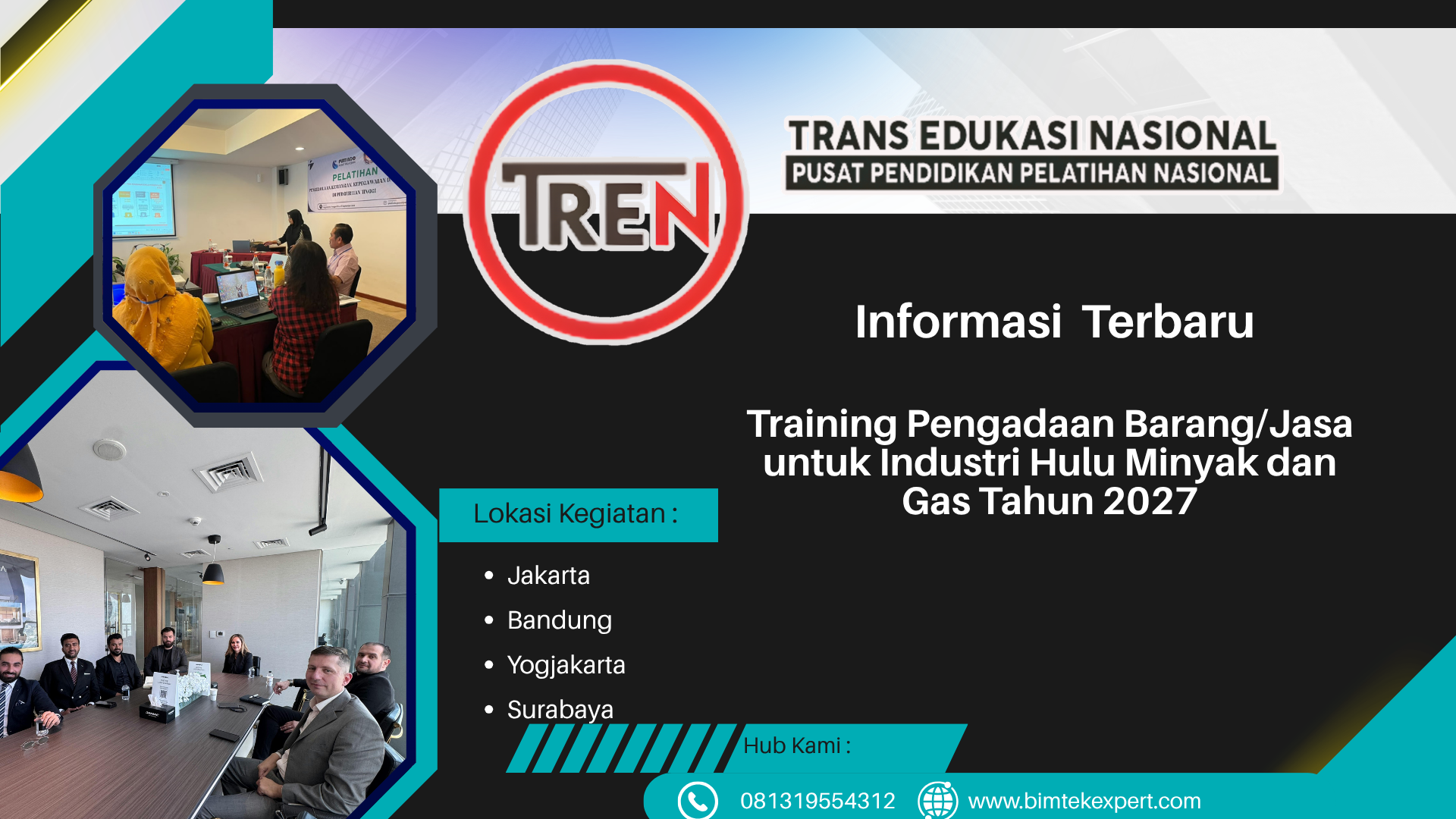 Training Pengadaan Barang/Jasa untuk Industri Hulu Minyak dan Gas Tahun 2027