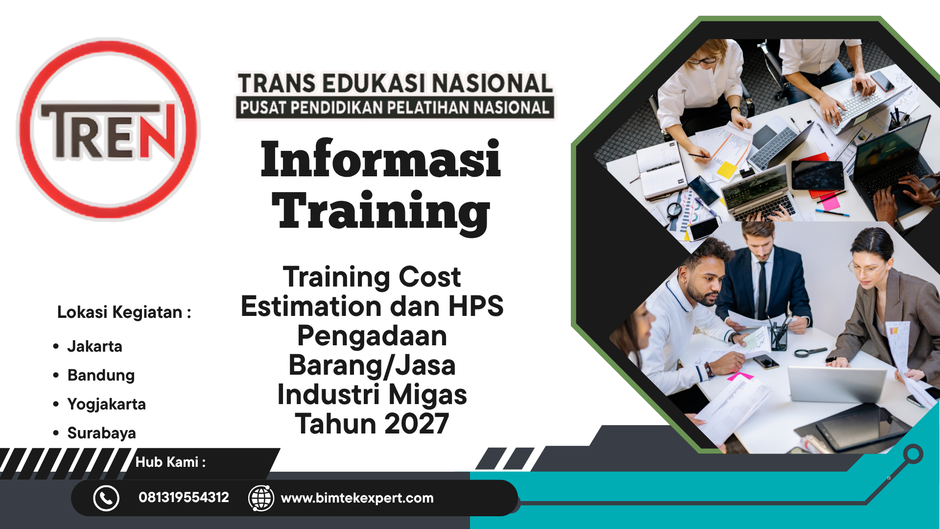 Training Cost Estimation dan HPS Pengadaan Barang/Jasa Industri Migas Tahun 2027