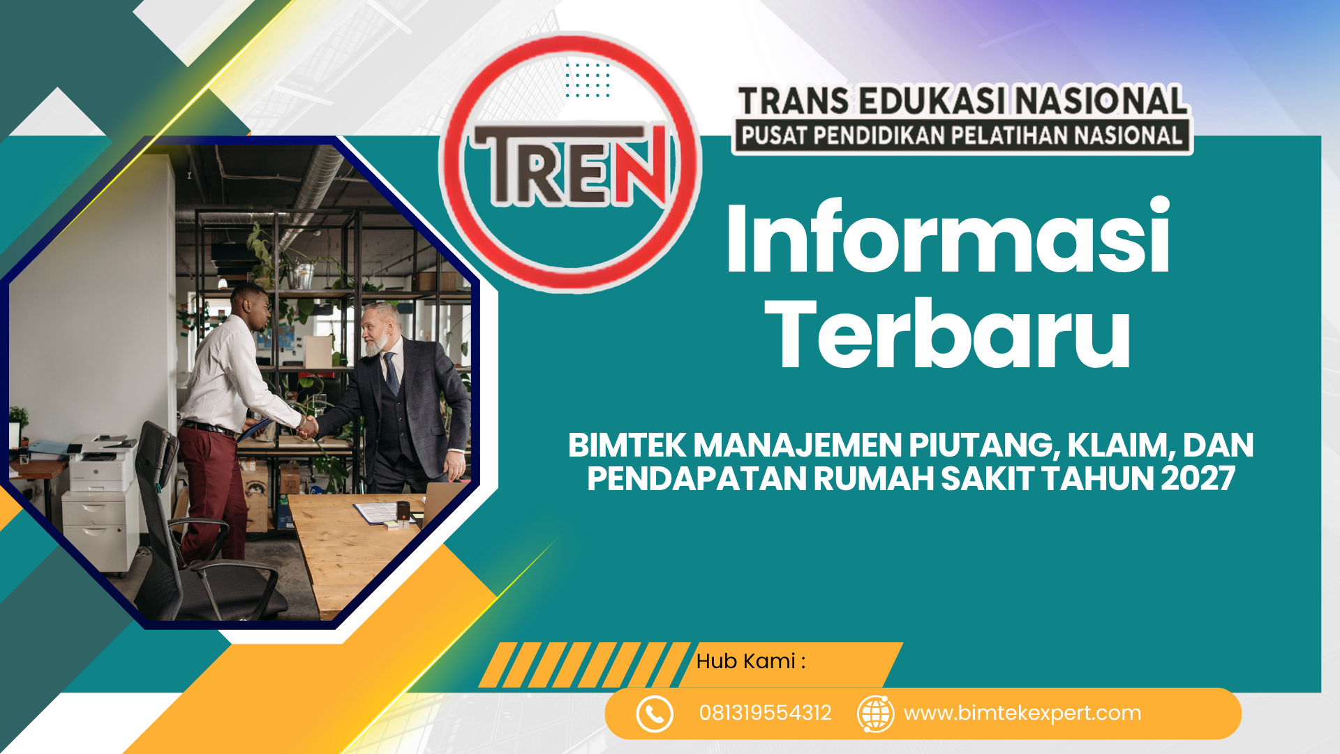 BIMTEK MANAJEMEN PIUTANG, KLAIM, DAN PENDAPATAN RUMAH SAKIT TAHUN 2027