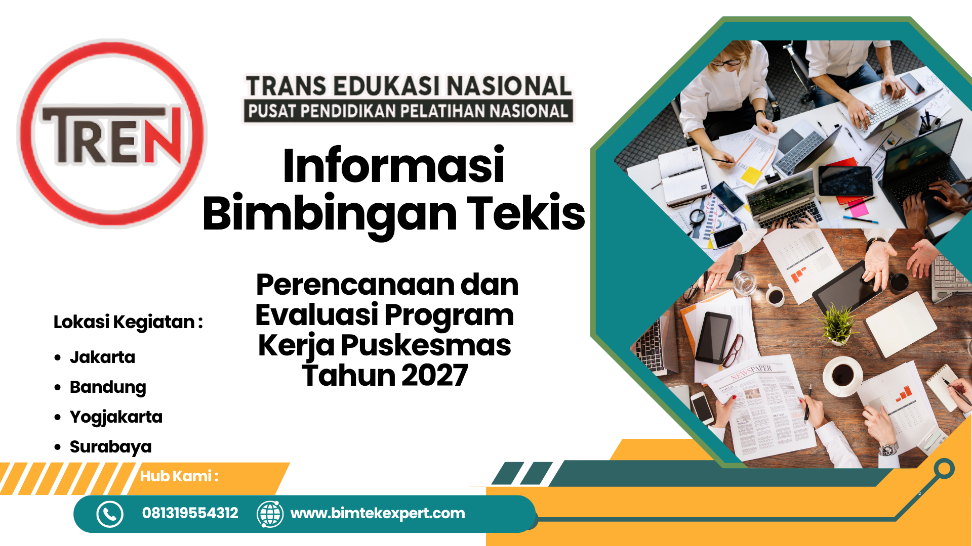 Bimtek Perencanaan dan Evaluasi Program Kerja Puskesmas Tahun 2027