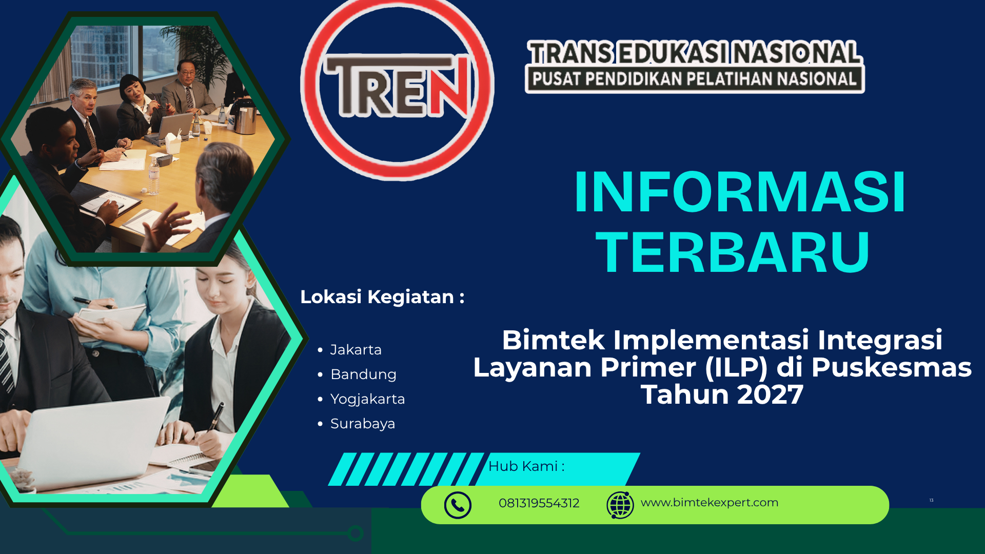 Bimtek Implementasi Integrasi Layanan Primer (ILP) di Puskesmas Tahun 2027