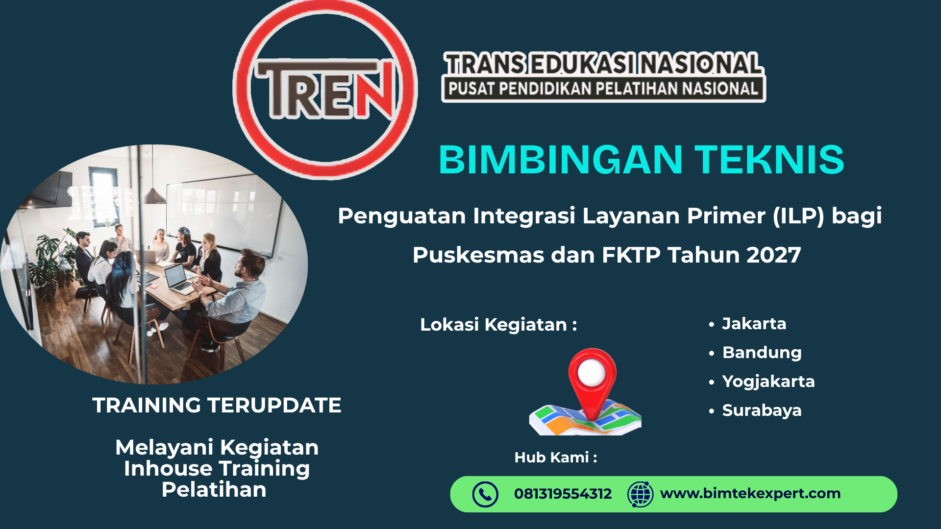 Bimtek Penguatan Integrasi Layanan Primer (ILP) bagi Puskesmas dan FKTP Tahun 2027