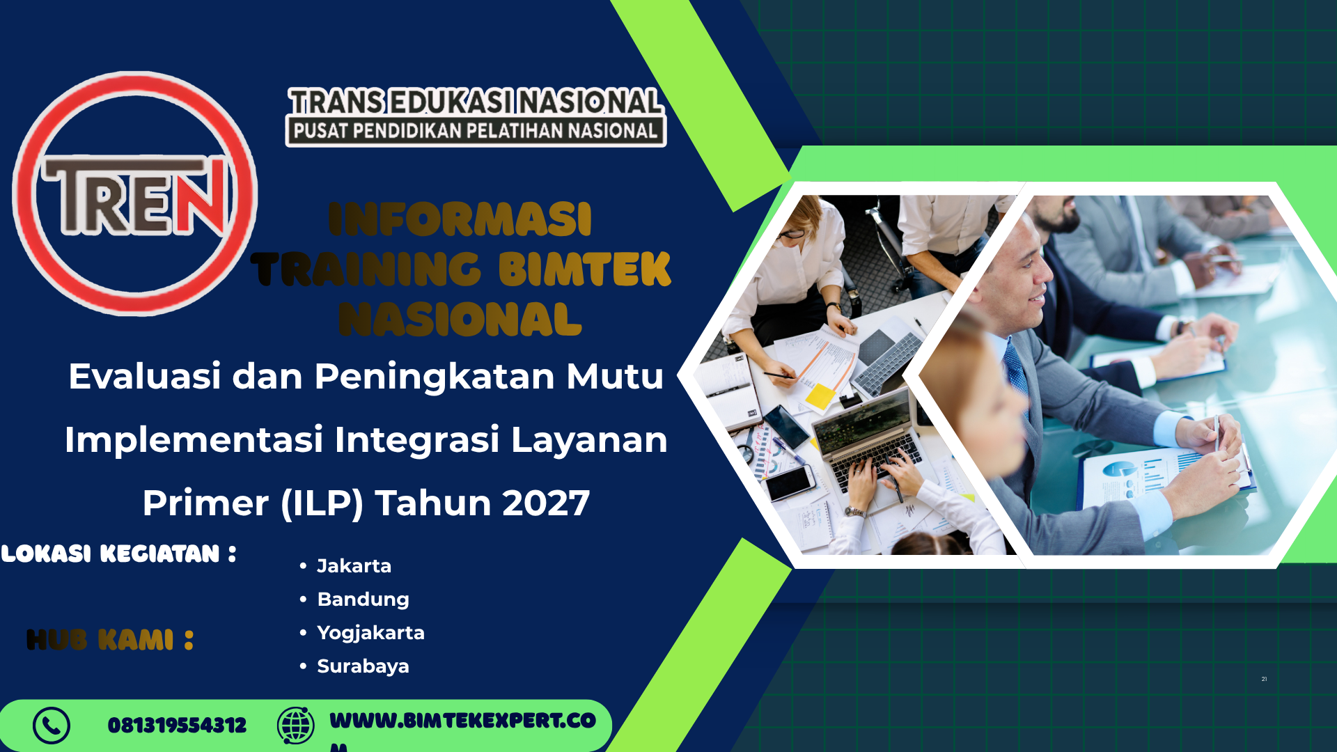 Bimtek Evaluasi dan Peningkatan Mutu Implementasi Integrasi Layanan Primer (ILP) Tahun 2027