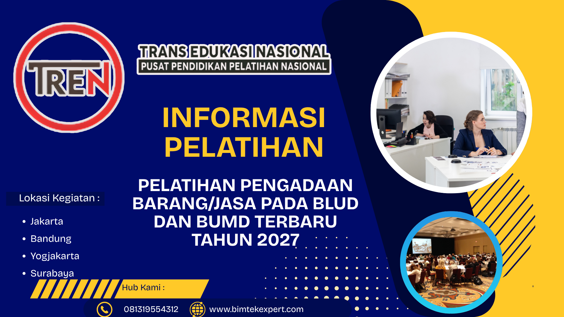 PELATIHAN PENGADAAN BARANG/JASA PADA BLUD DAN BUMD TERBARU TAHUN 2027