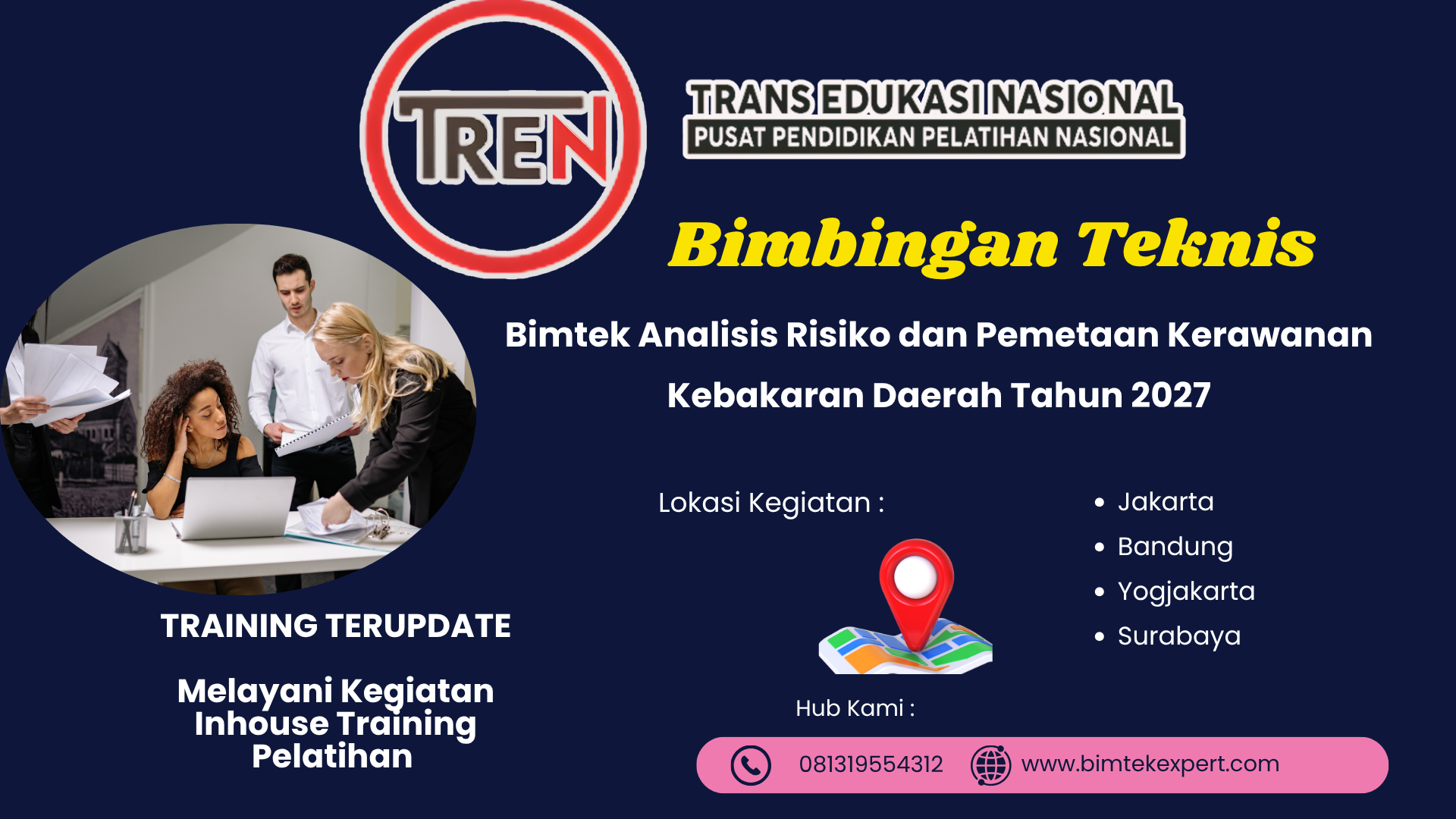 Bimtek Analisis Risiko dan Pemetaan Kerawanan Kebakaran Daerah Tahun 2027