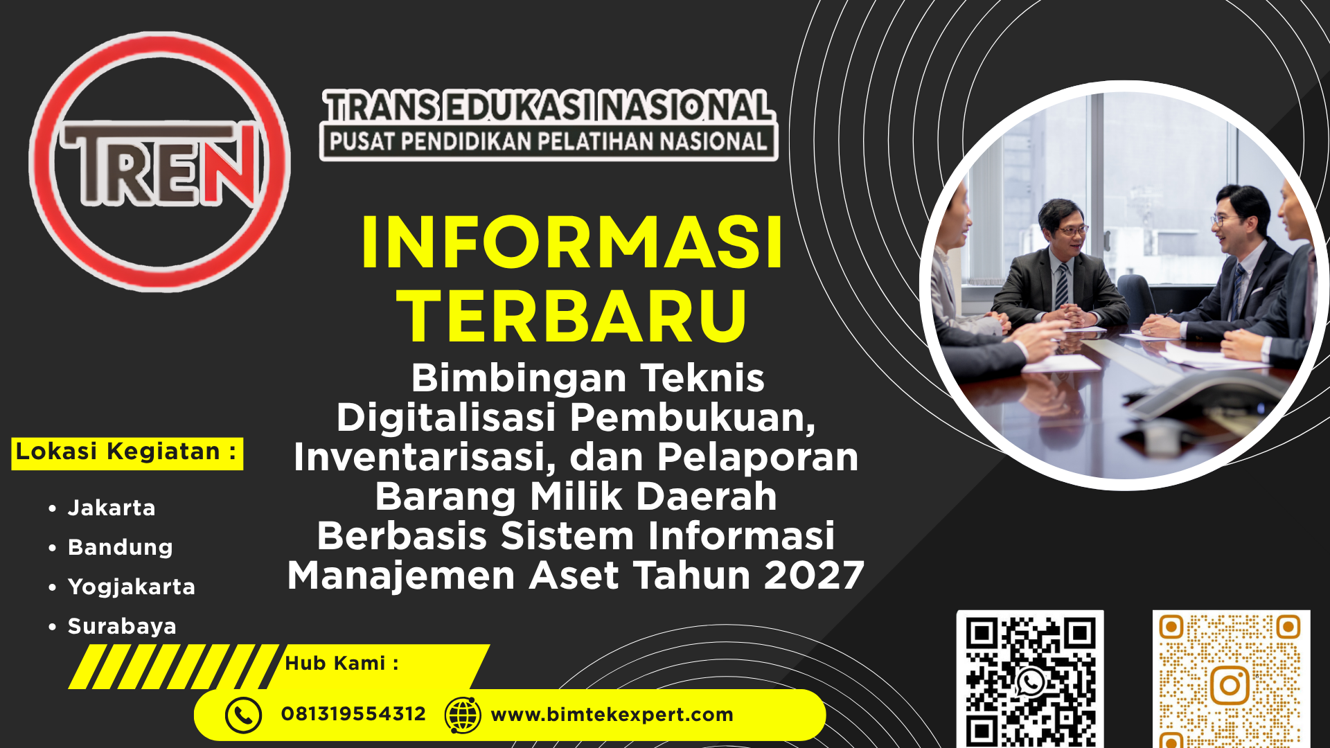 Bimbingan Teknis Digitalisasi Pembukuan, Inventarisasi, dan Pelaporan Barang Milik Daerah Berbasis Sistem Informasi Manajemen Aset Tahun 2027