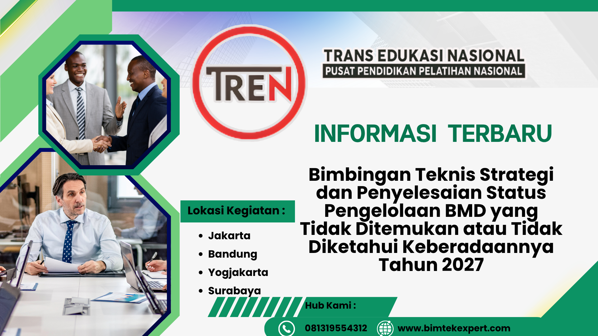 Bimbingan Teknis Strategi dan Penyelesaian Status Pengelolaan BMD yang Tidak Ditemukan atau Tidak Diketahui Keberadaannya Tahun 2027