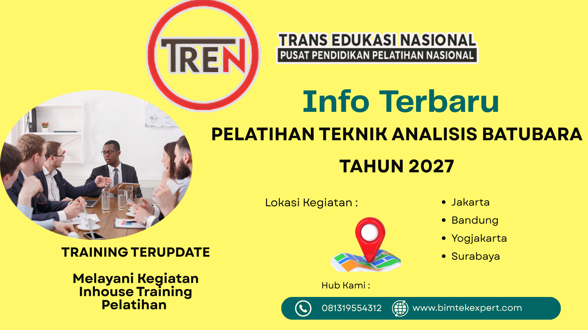 PELATIHAN TEKNIK ANALISIS BATUBARA TAHUN 2027