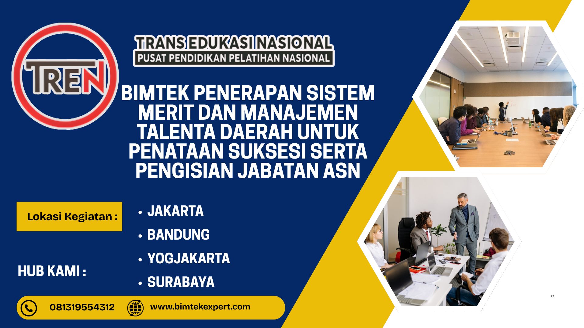 BIMTEK PENERAPAN SISTEM MERIT DAN MANAJEMEN TALENTA DAERAH UNTUK PENATAAN SUKSESI SERTA PENGISIAN JABATAN ASN