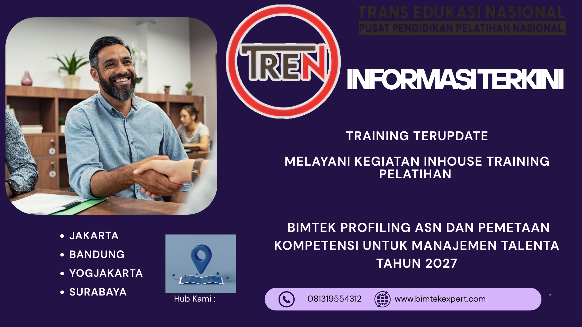 BIMTEK PROFILING ASN DAN PEMETAAN KOMPETENSI UNTUK MANAJEMEN TALENTA TAHUN 2027