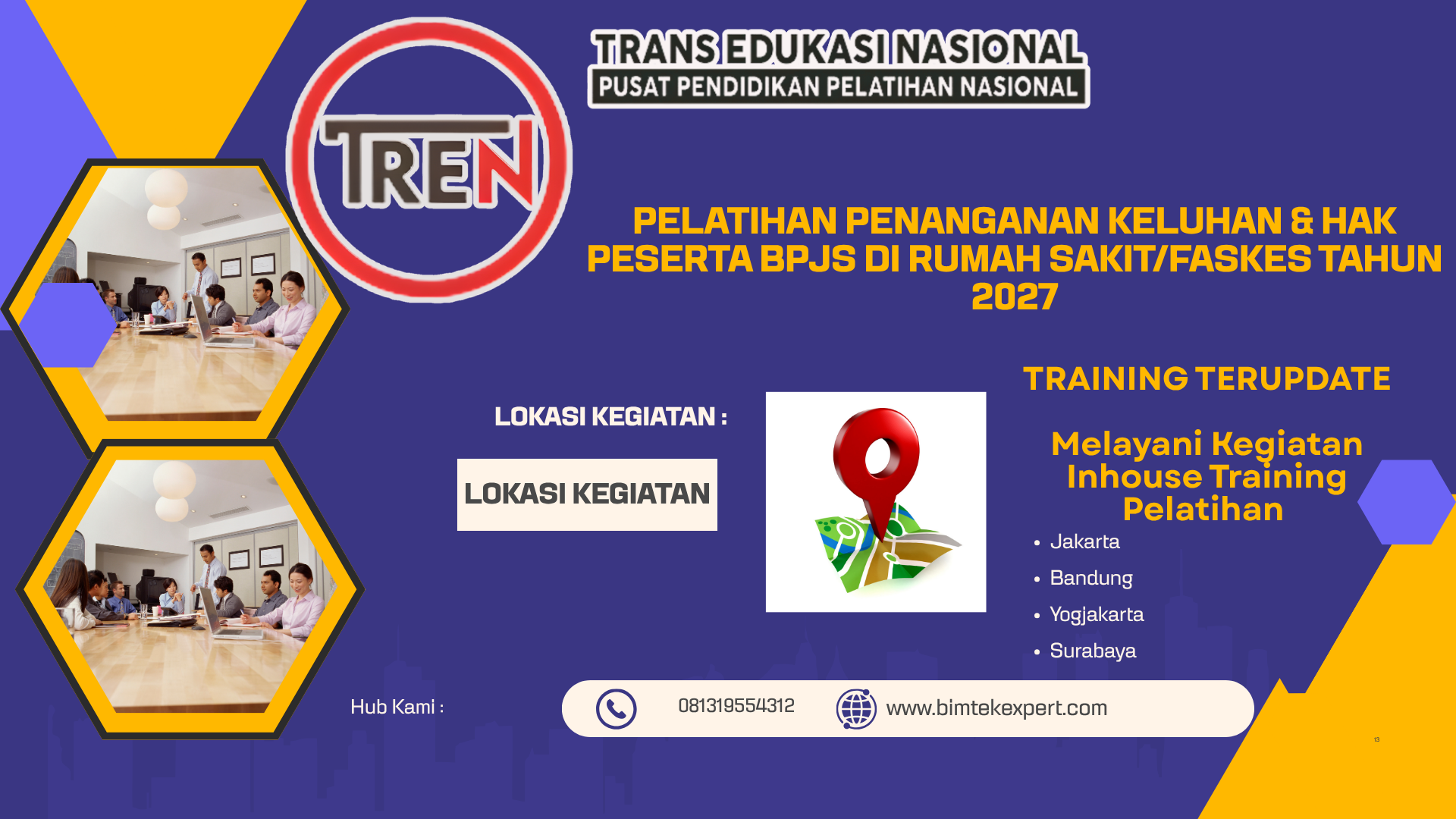 Pelatihan Penanganan Keluhan & Hak Peserta BPJS di Rumah Sakit/Faskes Tahun 2027