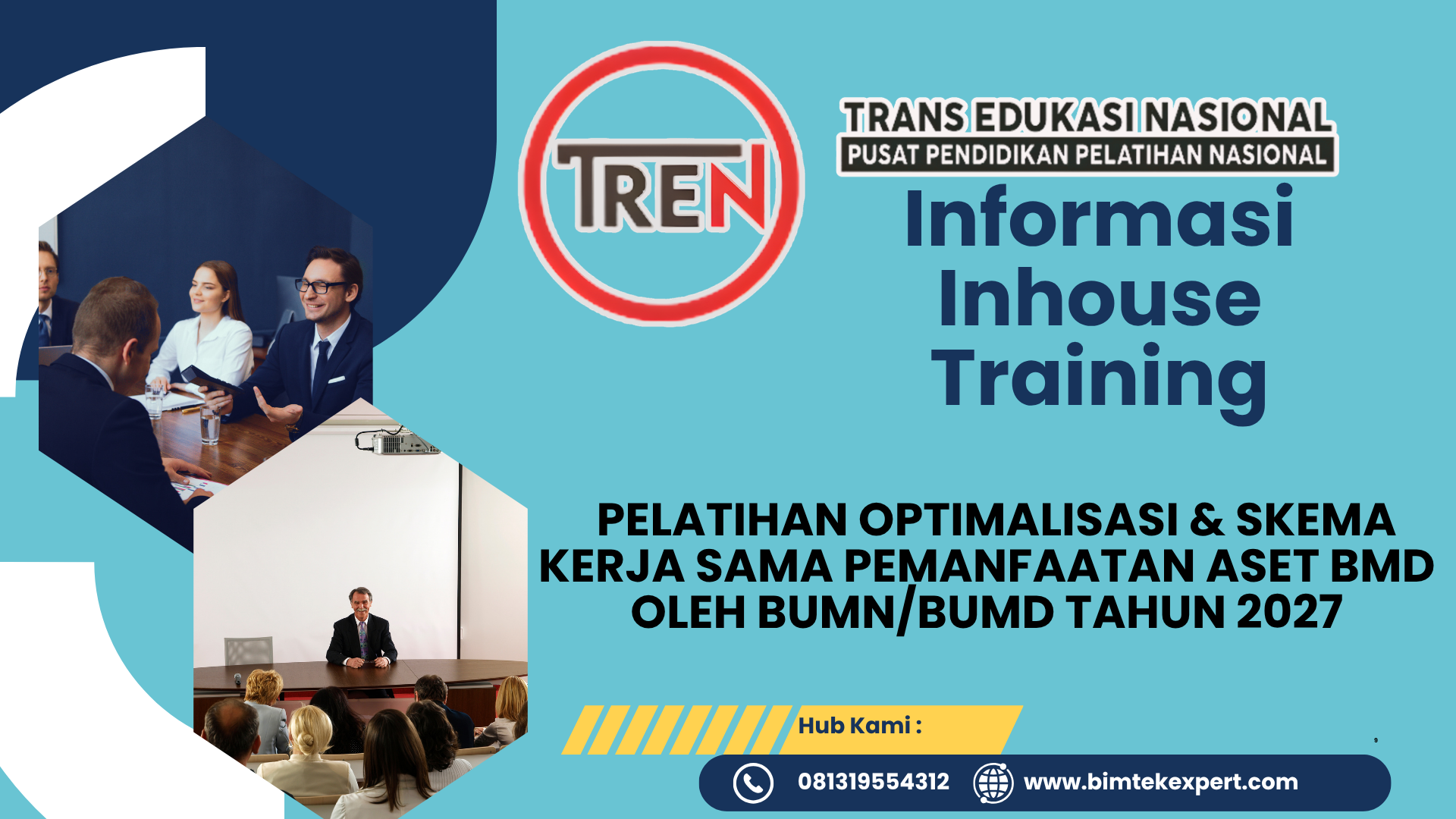 PELATIHAN OPTIMALISASI & SKEMA KERJA SAMA PEMANFAATAN ASET BMD OLEH BUMN/BUMD TAHUN 2027